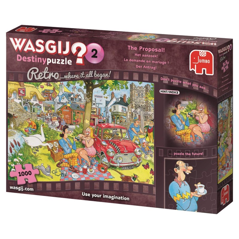 Jumbo 19155 Destiny Retro 2 The Proposal Jigsaw Puzzle