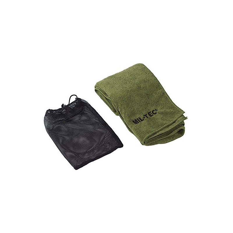 Mil-Tec Microfiber Towel 80cm x 40cm Olive