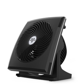 Vornado 573T Small Room Air Circulator Fan with Pivoting Head, Easy Clean Removable Grille, 3 Speed Settings, Black