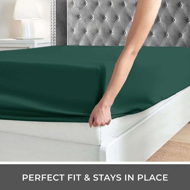 Imperial Rooms Fitted Sheet 40 Cm - Extra Deep Brushed