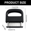 Meat Tenderiser with 48 Stainless Steel Needles, Meat Tenderizer Tool