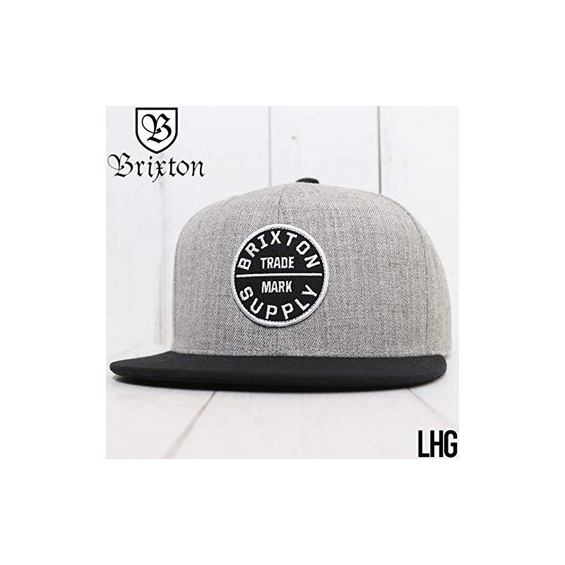 Brixton 10777 OATH III SNAPBACKCAP Snapback Cap, Black