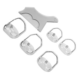 Beard Shaper Template, Beard Shaping Tool, Cutting for Barber (Transparent)