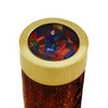 NKlaus Kaleidoscope Brass and Leather 17 x 3.5 x 4