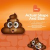 BioSwiss Kids Bandages, Poop Shaped Self Adhesive Bandage Set, Latex