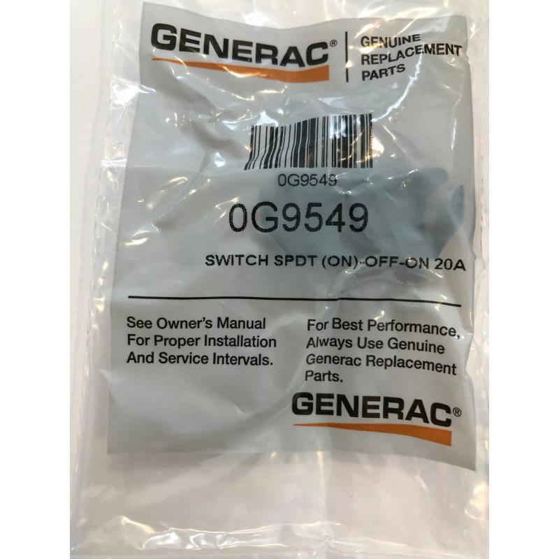 Generac OEM Generac 0G9549 Generator Engine Switch fits XG7000E-5798-2
