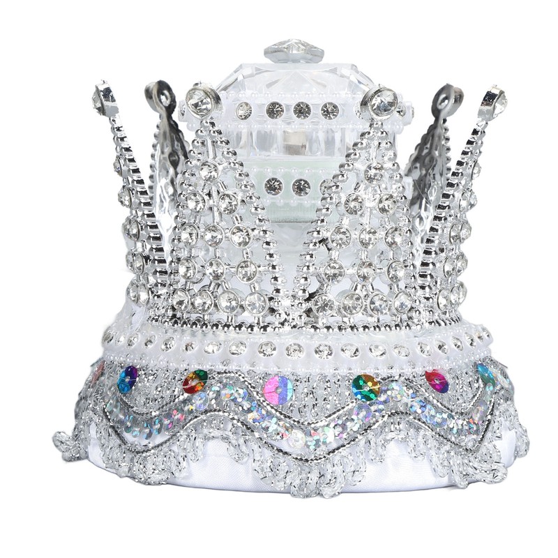 Crown Ring Box Luxurious Romantic Engagement Ring Box Portable Compact