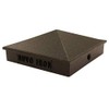 Nuvo Iron PCP02 3 1/2" Pyramid Post Cap, 3-1/2 x