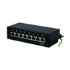 LogiLink Professional Patch Panels, Table/Wall/Desktop, STP (Shielded) black 8-Port