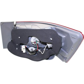 CarLights360: For 2008 2009 2010 Hyundai Sonata Tail Light Assembly Driver Side w/Bulbs For HY2804115