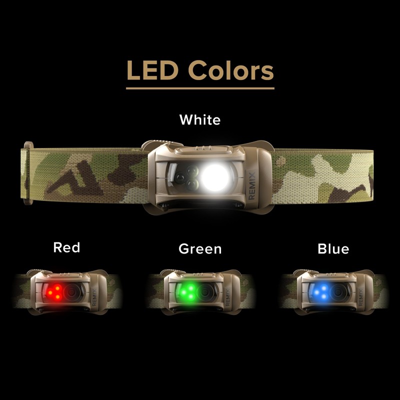 Princeton Tec Remix Tactical Head Torch 450 lm