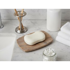 Kleo Promotional Offer Running Soap Dish Made of Natural Rainbow Stone - Natural Water Absorbent, Unique Bath Kitchen Accessory