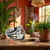 Fivoilin Leather Beaded Bracelet Compatible with Galaxy Watch 7/6/5/4/FE/Active 2