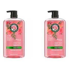 Shampoo Herbal Essences Pétalos De Rosa 865ml (2 Piezas)                                                                                              
