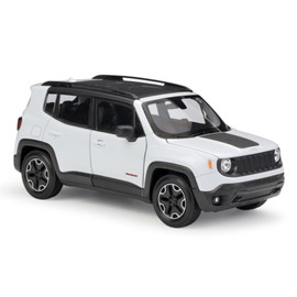 Willie 1/24 Jeep Renegade White Diecast Car, Finished Product, 24071W, White