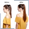 Rich Choices Ponytail Extension Human Hair Real Hair Ponytail Extension