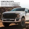 License Plate Frame Compatible with F250 F350 Super Duty 2023