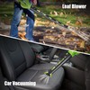 Leaf Blower Cordless with 2x2.0AH Batteries and Charger 21V Electric