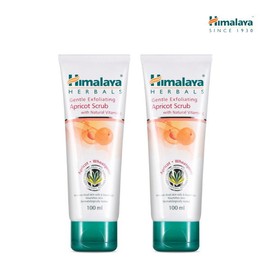 Himalaya Apricot Scrub 100ml x2 / 히말라야  에이프리콧 스크럽 100ml x2