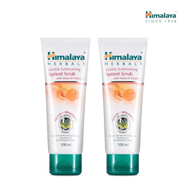 Himalaya Apricot Scrub 100ml x2 / 히말라야 에이프리콧 스크럽 100ml