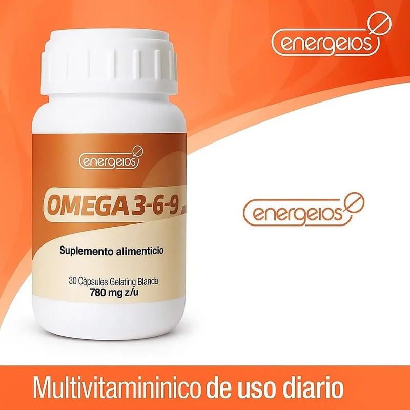 Citrato De Magnesio 60 Caps Y Omega 3 6 9