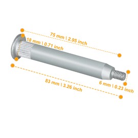 NDRUSH Door Hinge Pin Repair Kits Compatible with 2007-2018 Jeep Wrangler, Pack of 4