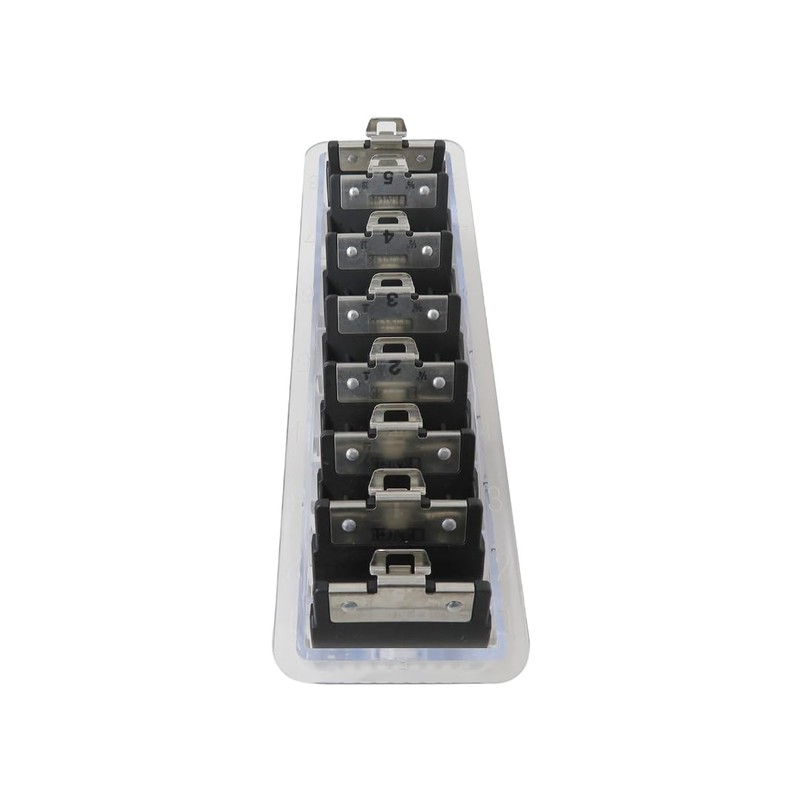 INGQI Set of 8 Attachment Guards Combs, Replacement Hair Clippers