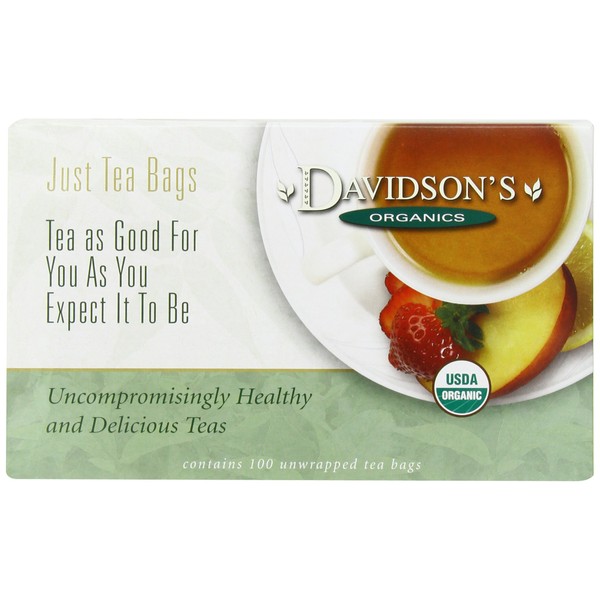 Davidson's Organics, Earl Grey, 100-count Unwrapped Tea Bags