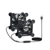 euroharry USB Quiet Fan, 6 Wind Speeds for Smart Timing