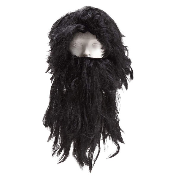 monoii d329 Primitive Human Beard Wig, Pirate Wig, Cosplay, Geniin,