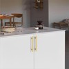 KNOKLOCK 10 Pack 5 Inch(128mm) Kitchen Cabinet Handles Brushed Gold