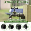 Eapele Water Meter Key 29 Inch Water Shut Off Tool