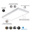 Metalux MMS Multi-Mount 1x2 LED Panel Ceiling Light w/CCT and