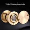 28mm Wide Viewing Angle Door Viewer with Heavy Duty Privacy