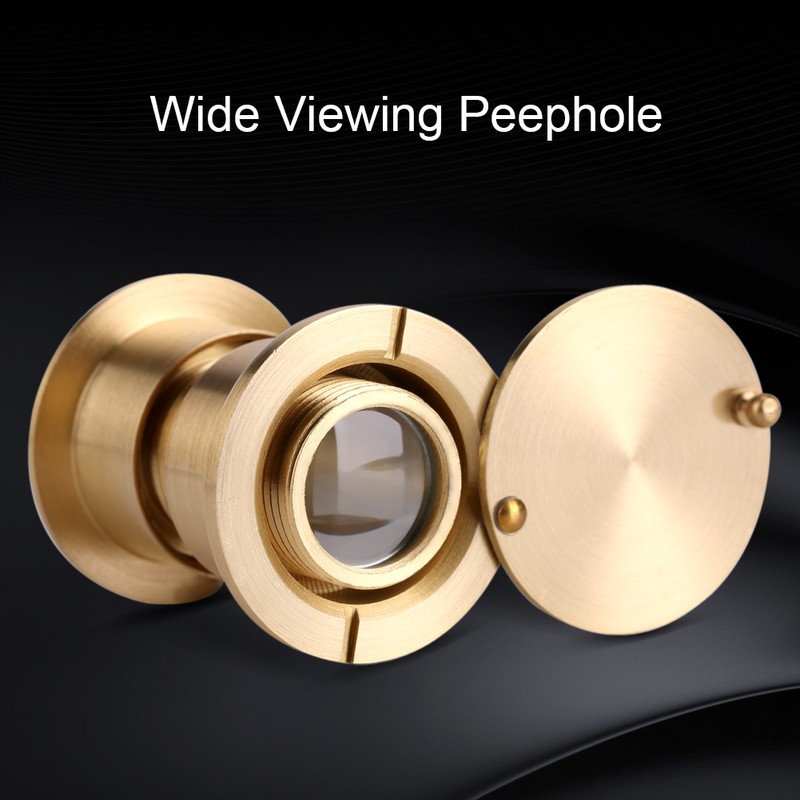 28mm Wide Viewing Angle Door Viewer with Heavy Duty Privacy
