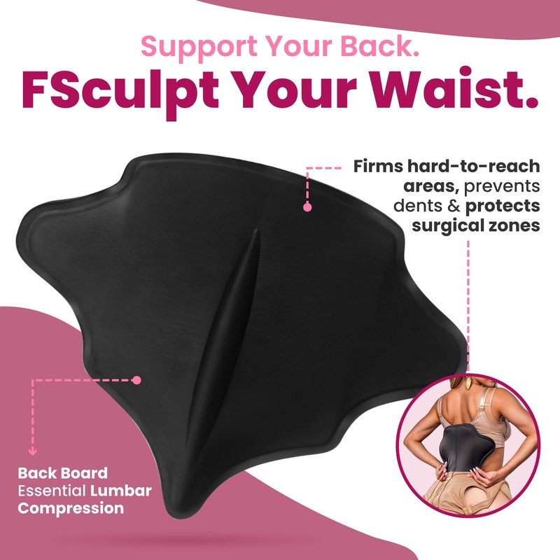 All About Shapewear Ab board Post Surgery + Lipo Back