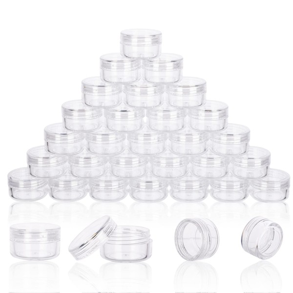 GOLACKY 5 Gram Sample Containers with Lids, 50 Count 5ML