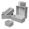 6pcs Organizadorez Ropa Interior Y Almacenamiento Plegables Fouortunate-bee