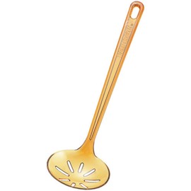 Tiger Crown Soup Ladle,,, Ladle, Orange, 76 × 260 mm Total C Tabletop ladle hole Bright porie-teruimido Heat-resistant Dishwasher-Safe 2167