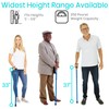 Vive Folding Cane - Foldable Walking Cane for Men, Women