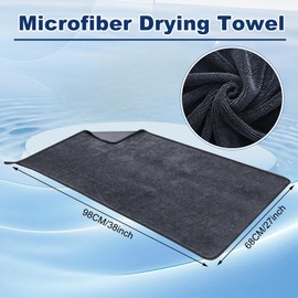 Microfibre Cloth Extra Large Quick Drying Towel Car Drying Towels Cleaning Towels Car Cloth For Car Detailing, Polishing, Cleaning, Wash