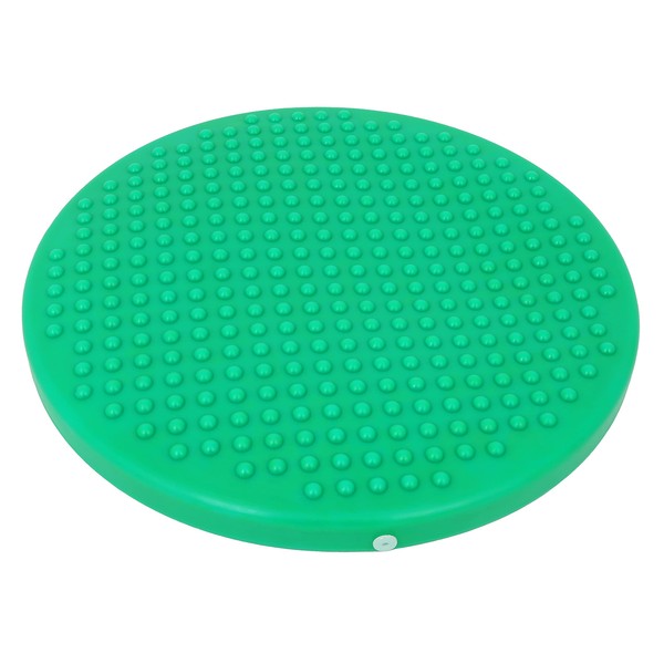 Fun and Function Wiggle Cushion – Wiggle Seat Cushion for Fidgeting, Focusing & Core Balance – Sensory Tool for Children with Special Needs – 15” for Kids, Teens & Adults, Green, Ages 3+