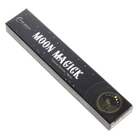 Moon Magick New Moon Aromas Natural Incense Sticks (3 Packs) with JRose Incense Holder