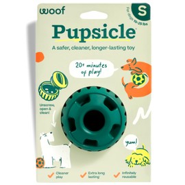 WOOF Pupsicle - Long-Lasting Interactive Dog Toy to Keep Your Pup Busy and Distracted - Safe for Dogs - Low-Mess Design - Dog Toys for Small Dogs 10-25 lbs