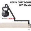 Mic Arm Low Profile, Heavy Duty Microphone Boom Arm, 360°Rotatable