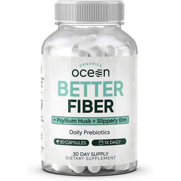Organics Ocean Better Fiber - Daily Supplement - Soften Stool