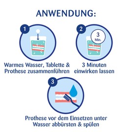 Kukident Zahnweiß Professional Reiniger Tabs, 30 St