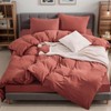 jianandi Bed Linen Cotton Muslin, Microfibre Bed Linen Set, Soft