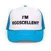 Smart Faktory I'm Eggscellent Embroidered Trucker Hat, Regular Show Hat