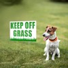 3 PC Please Keep Off Grass Sign - 8 x